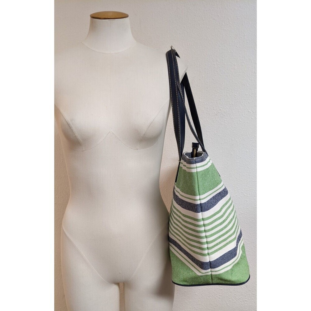 Dooney & Bourke # K9246121 Westerly Collection Large Canvas Coated Tote Bag - Picture 3 of 14